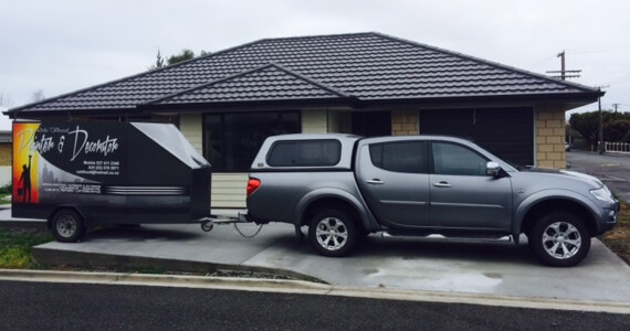 Company Van Of Rob Flood Marlborough Painter And Decorator NZ